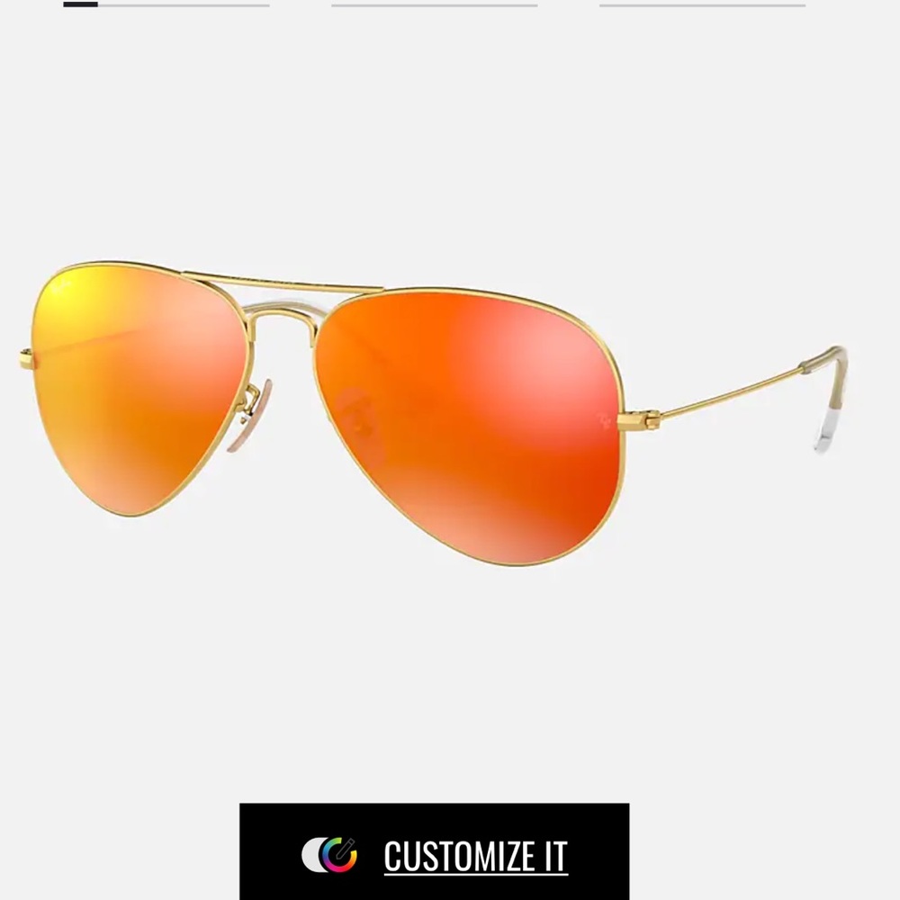 Polarized Ray Ban aviators
